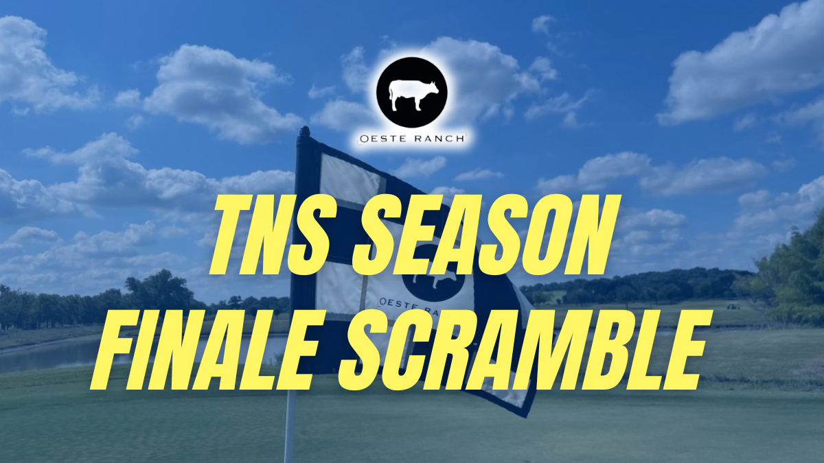 TNS Season Finale Scramble is coming up!